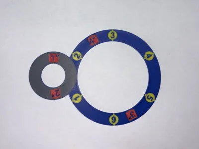 1-4 inch HE Template for Bolt Action