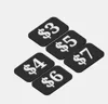 Price tags $3-$7