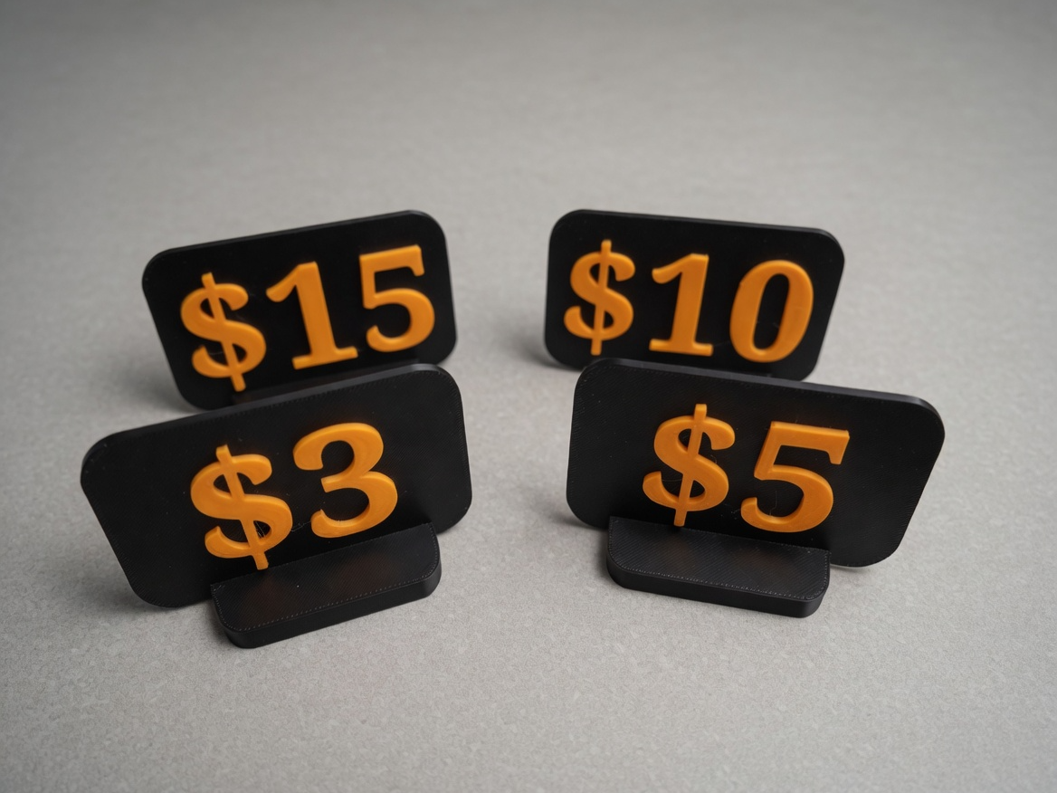 Price tags Perfect for craft shows 