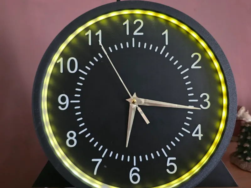 led light clock
