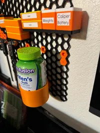Support cylindrique pour panneau alvéolé — photo 1