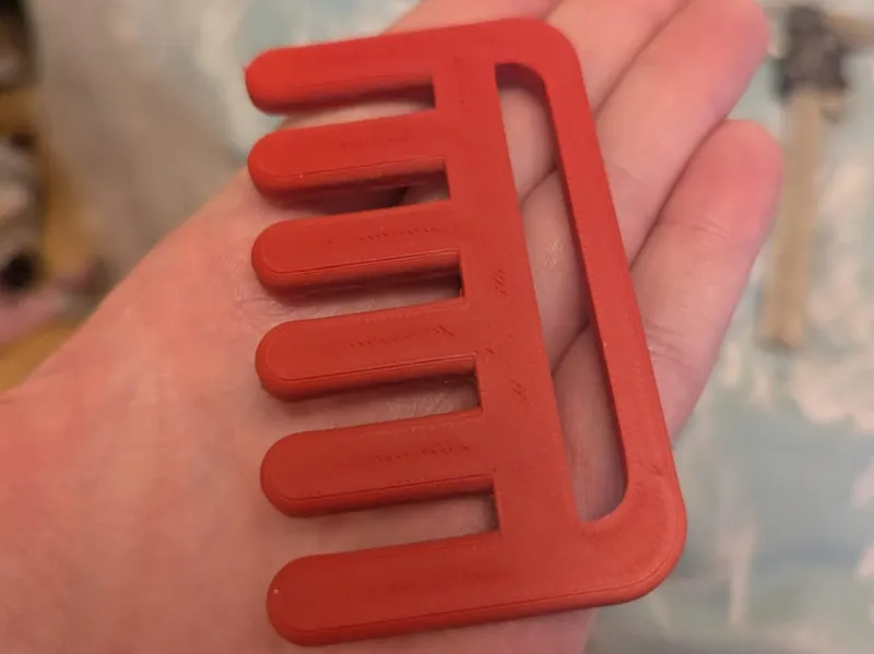 Quick Print Pocket De Tangle Comb 