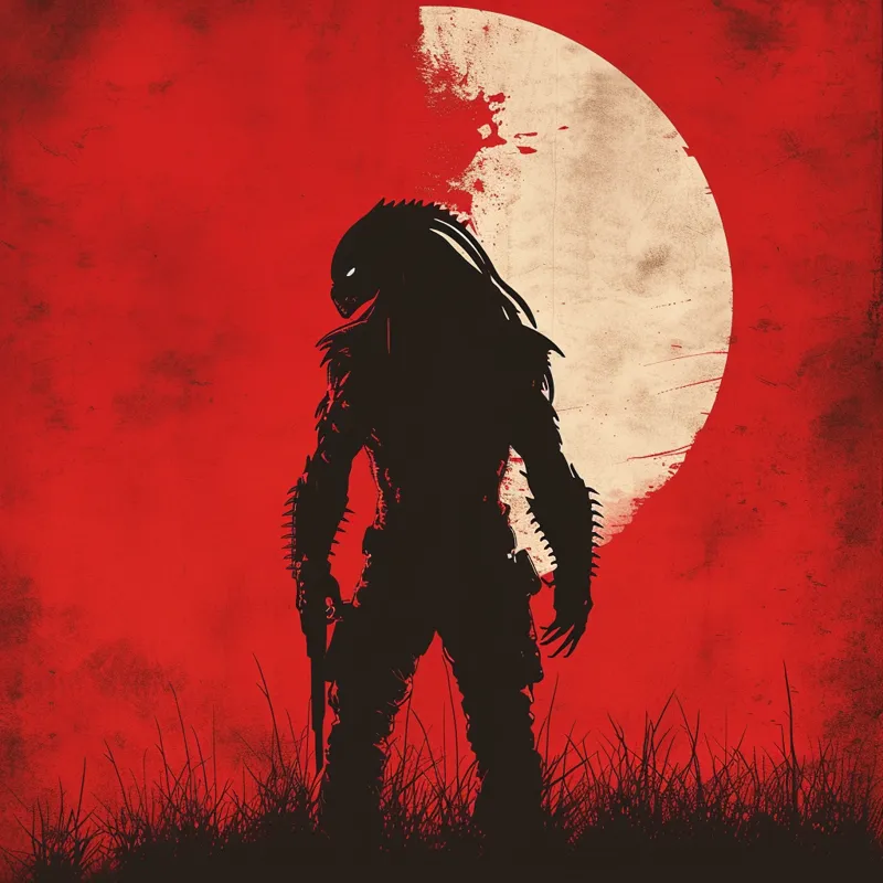 Yautja (The Predator) 2D Art HueForge