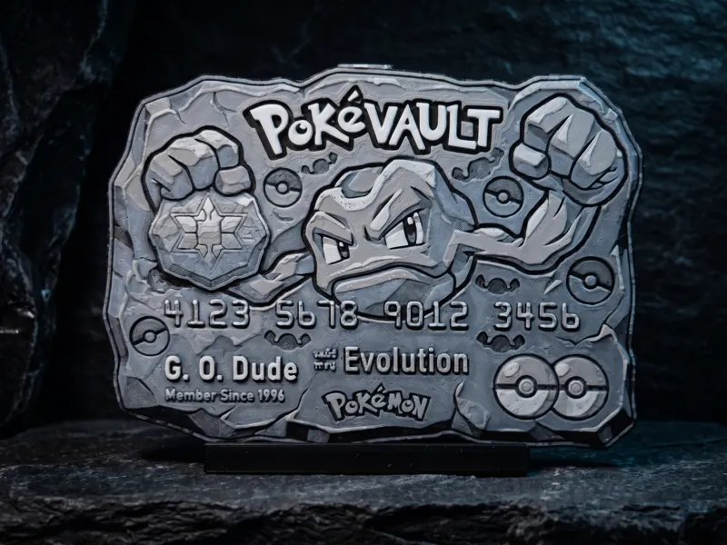 Pokevault Geodude Card