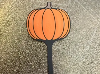 pumpkin cake toper