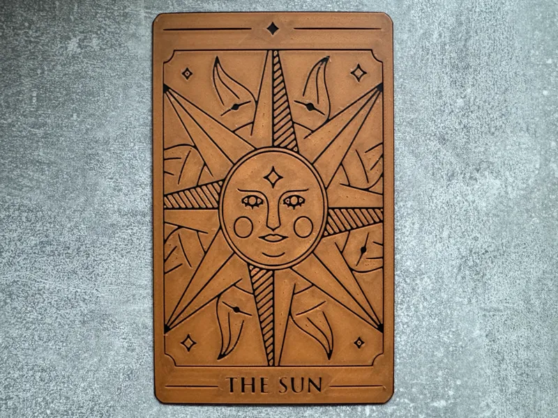 Tarotkarte (The Sun)