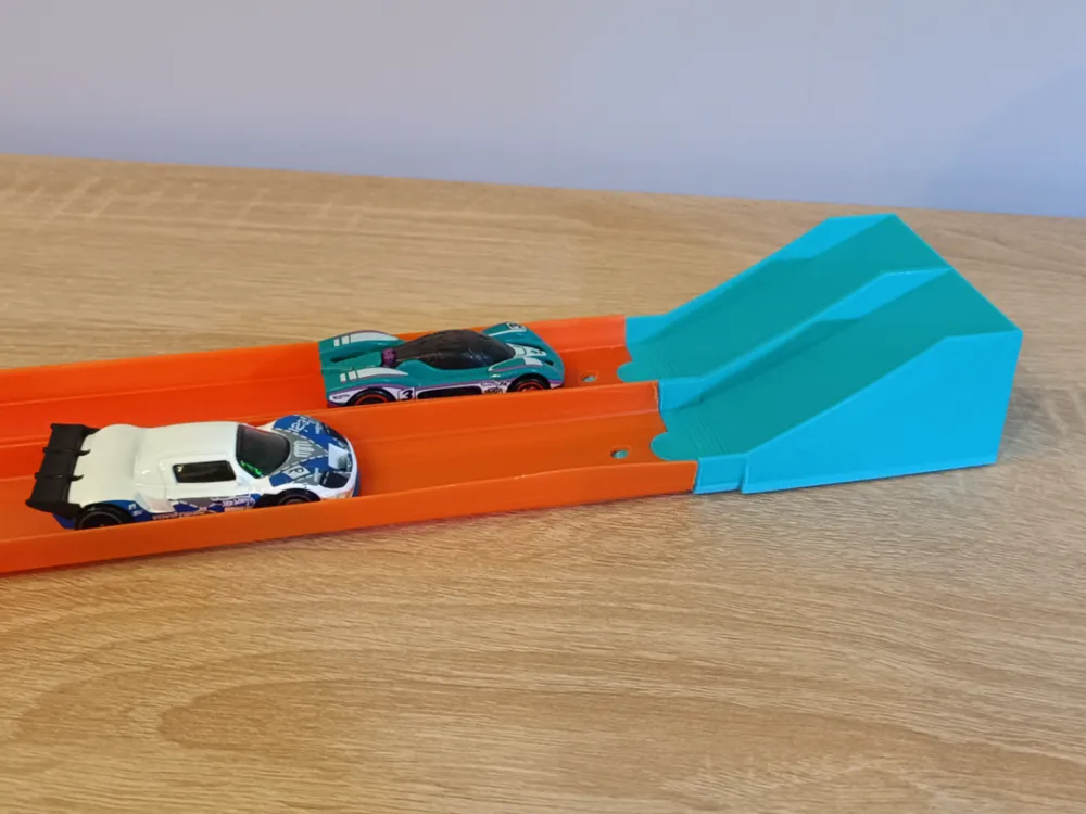 Hot wheels double ramp long jump by Pyciu - MakerWorld