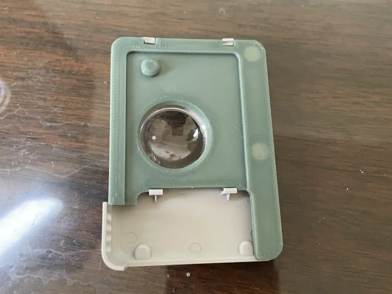 A1 and A1 mini Extruder Cover with hidden magnets