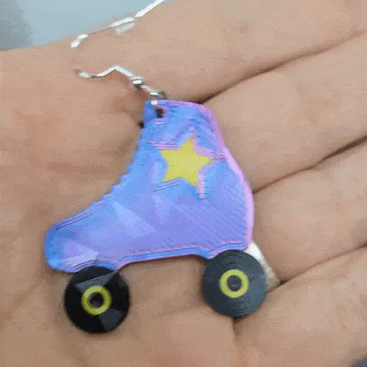 Rollerskate Earrings