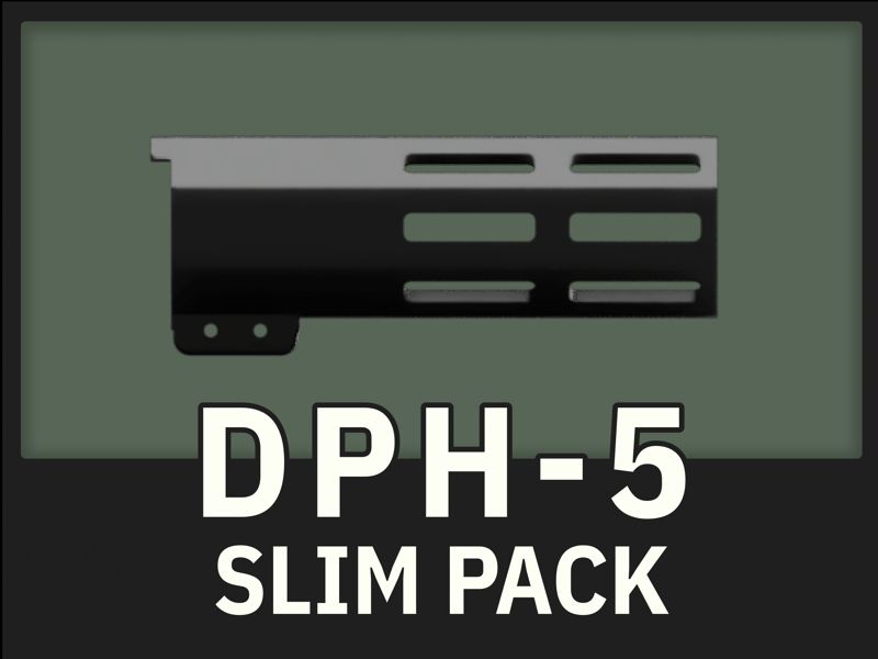 DPH-5 Slim Pack | 5.2" Airsoft M4 Handguard