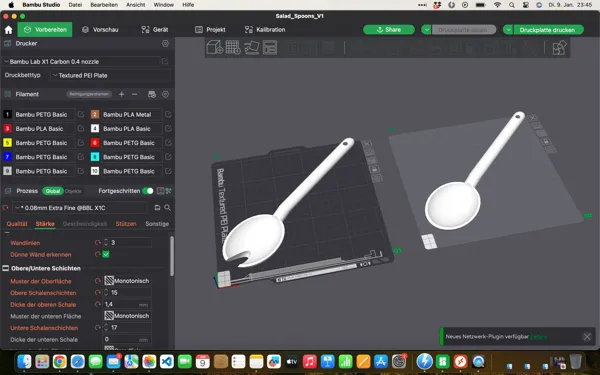 Set de couverts à salade