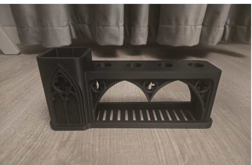 Gothic Toothbrush & Toothpaste Holder - 1