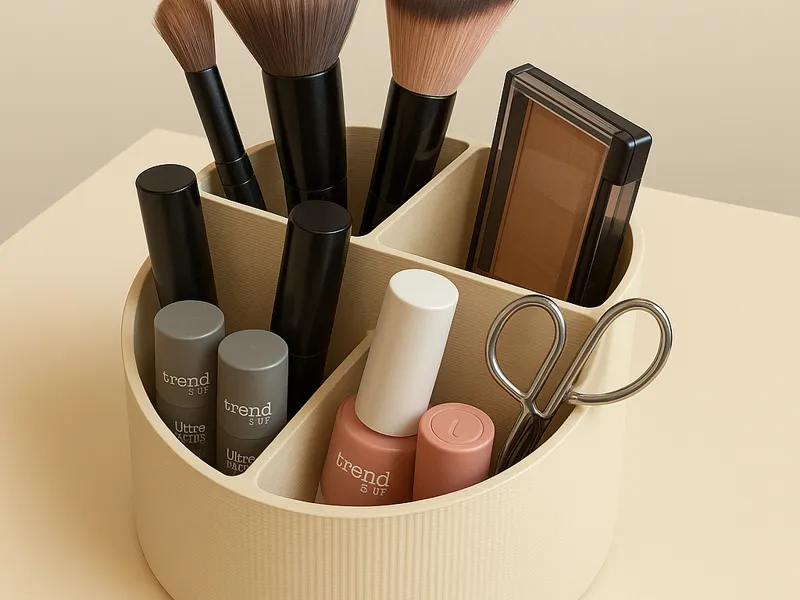 FlexSort Organizer Rund – Für Beauty, Büro & mehr