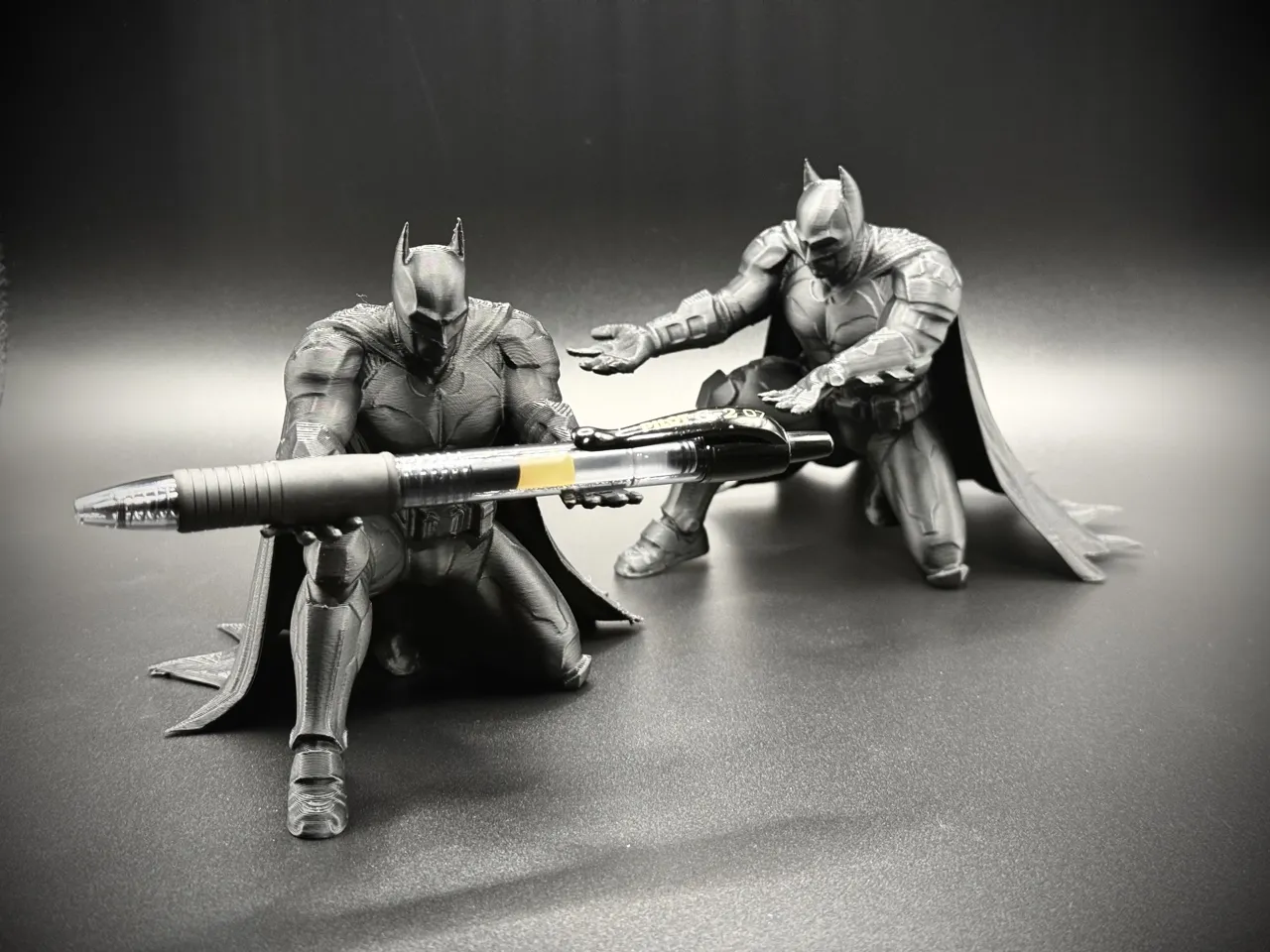 Batman Pen Holder - Custom Desktop Decor! view 2