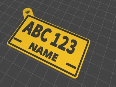 Customizable plate sing