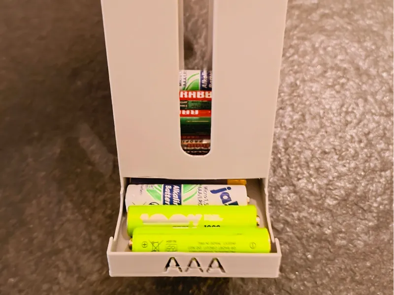 TYP AAA Batterien Spender