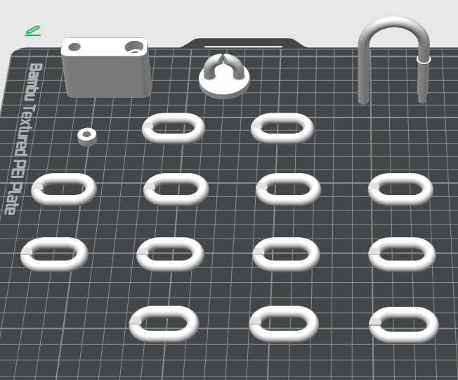 Miniatura 2 do modelo 3D 减肥冰箱锁