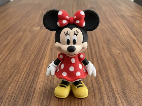 Figura decorativa: Knitted Minnie Mouse Figure | Disney — referencia de MakerWorld