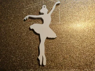 Llavero de bailarina de ballet