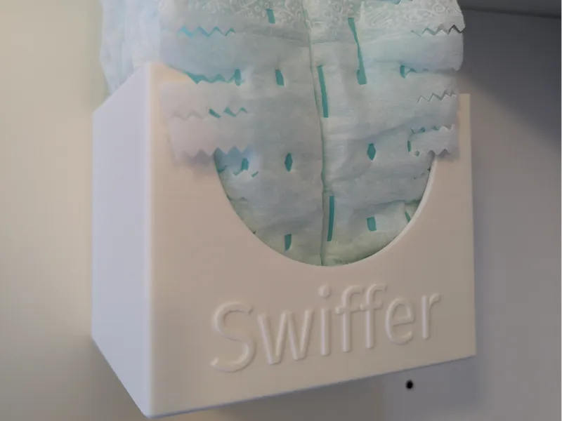 Swiffer refill dispenser