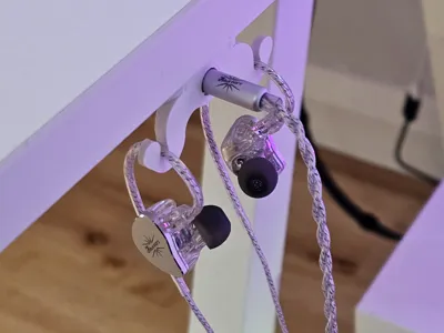 Under Desk IEM Mount with AUX Extension Input