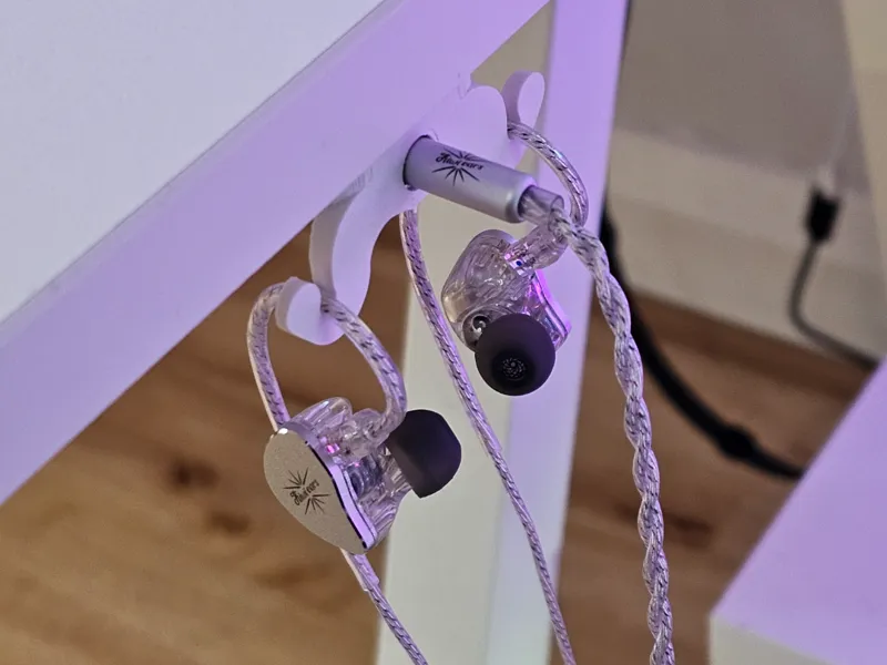 Under Desk IEM Mount with AUX Extension Input