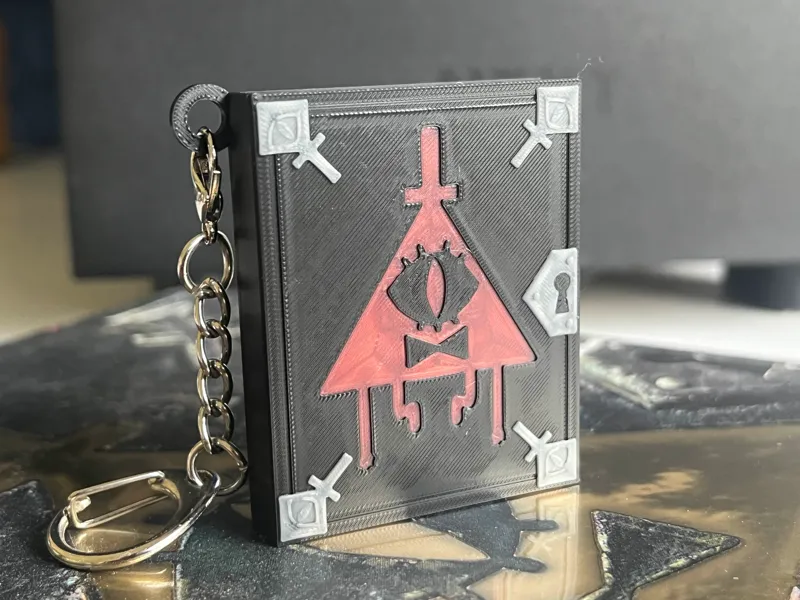 Book of Bill Keychain