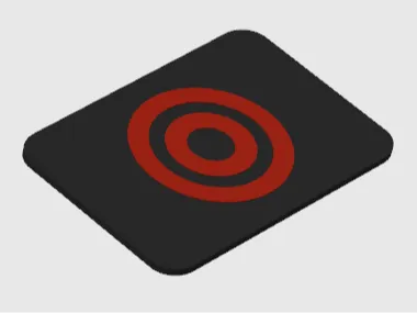 Target inspired Giftcard template for E-cards