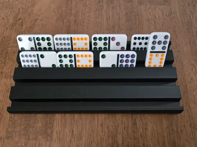 Improved Mexican Train Domino Stand