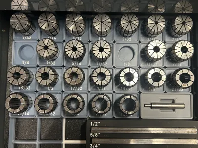 Gridfinity ER32 Collet Holders 