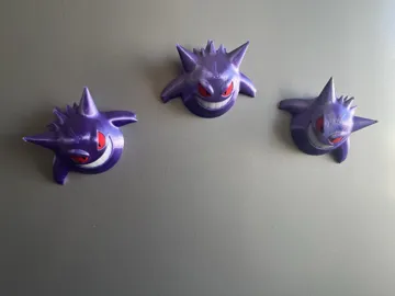 Accesorio para impresora 3D: Gengar fridge magnet — vista de referencia 2