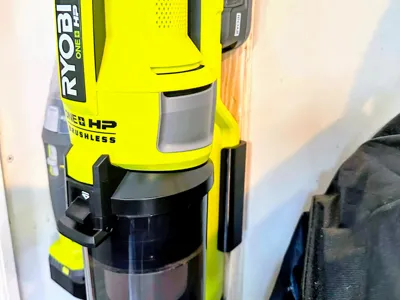 Wall Mount for Ryobi Pet Stick Vacuum
