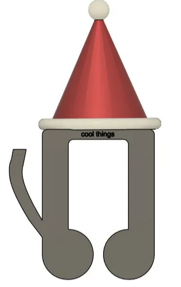 Christmas spool holder