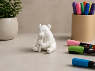 Panda model for painting