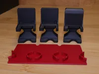 Hotend Stands + Connecting Plates 
