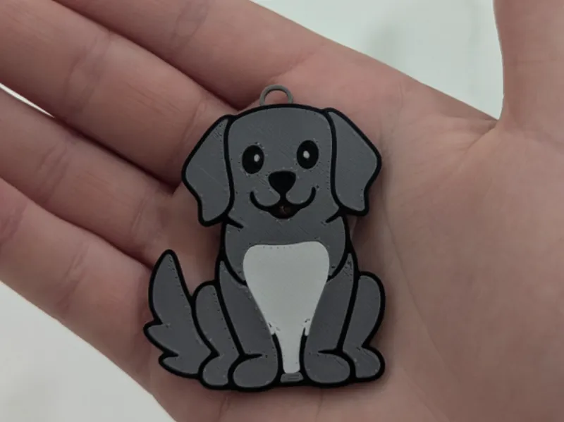 Dog Keychain