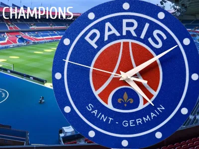 Wall Clock Paris Saint-Germain