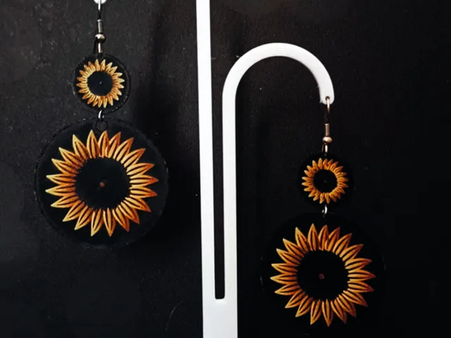 Girasole orecchini