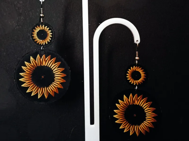 Girasole orecchini