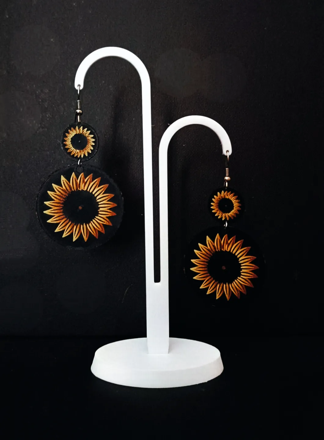 Girasole orecchini view 2