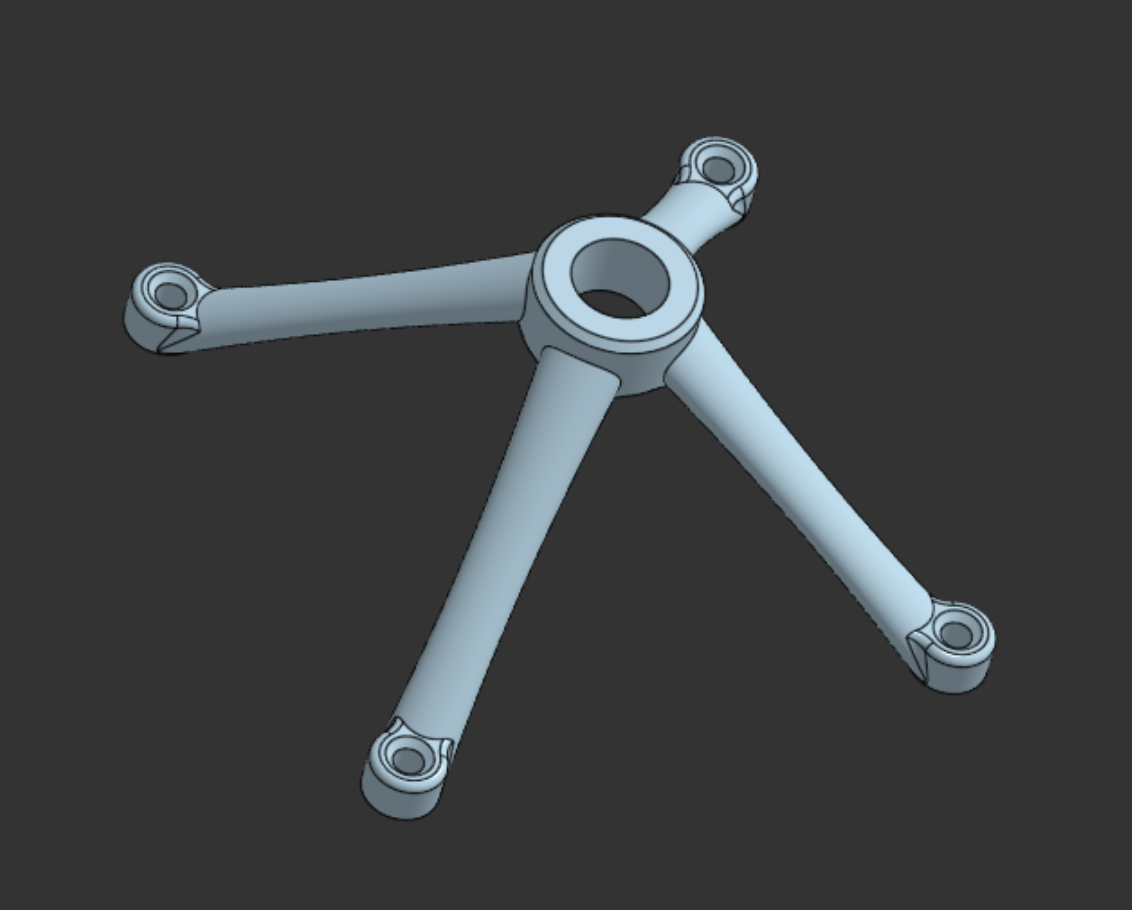 Miniatura 2 do modelo 3D 全部件可动桌板椅子
