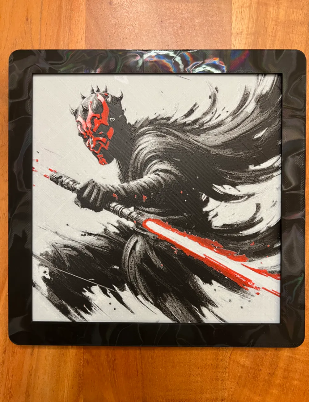 Darth Maul with Double Red Lightsaber