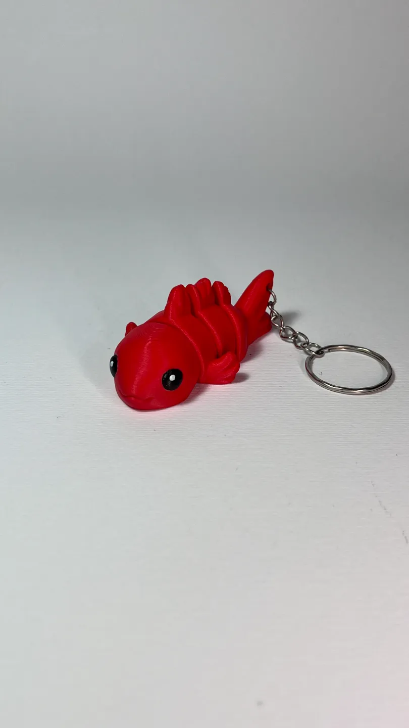 Cute Flexi Goldfish (Toy, Keychain & Magnet) view 4