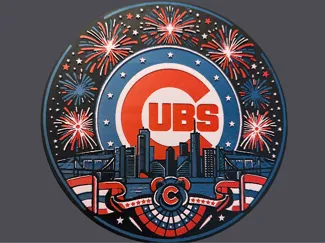 Chicago Cubs MLB Hueforge