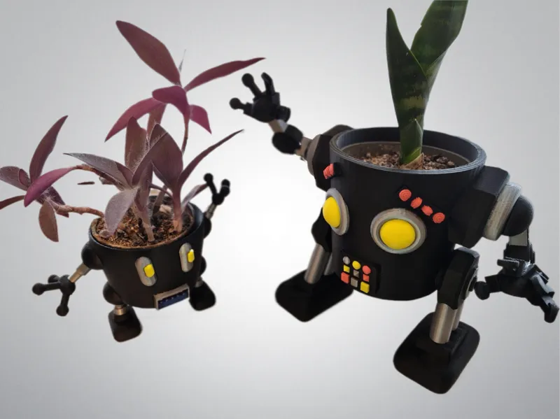 Commander Droid Planter | AMS & Single Color