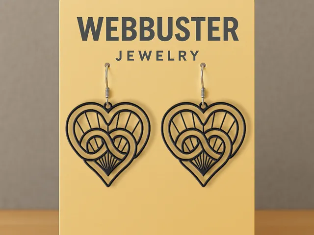 Eternal Heartglyph Earrings