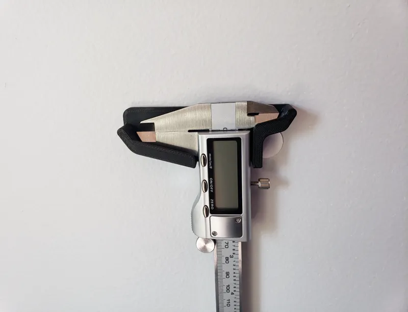Digital Caliper Holder - Wall Mount - No Supports