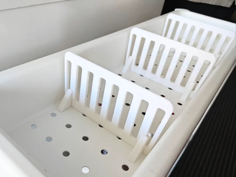Divider for Ikea Vesken (narrow trolley) V1