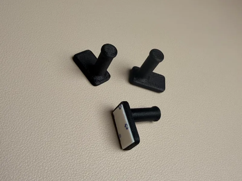 Wandhaken zum Kleben oder Schrauben