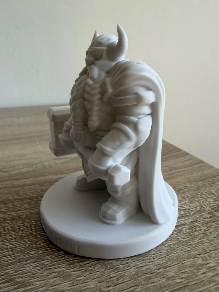 Dwarf king statue - Free 3D Print Model - MakerWorld